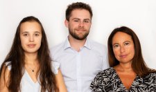 Iolanda, Maxime és Victoria