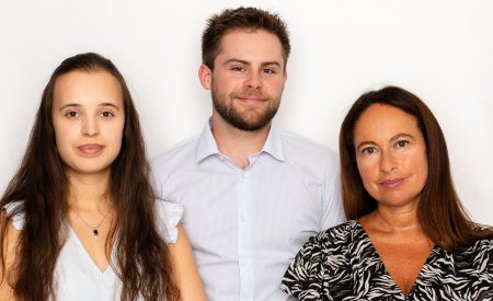 Iolanda, Maxime és Victoria