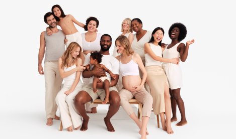 Group of person smiling